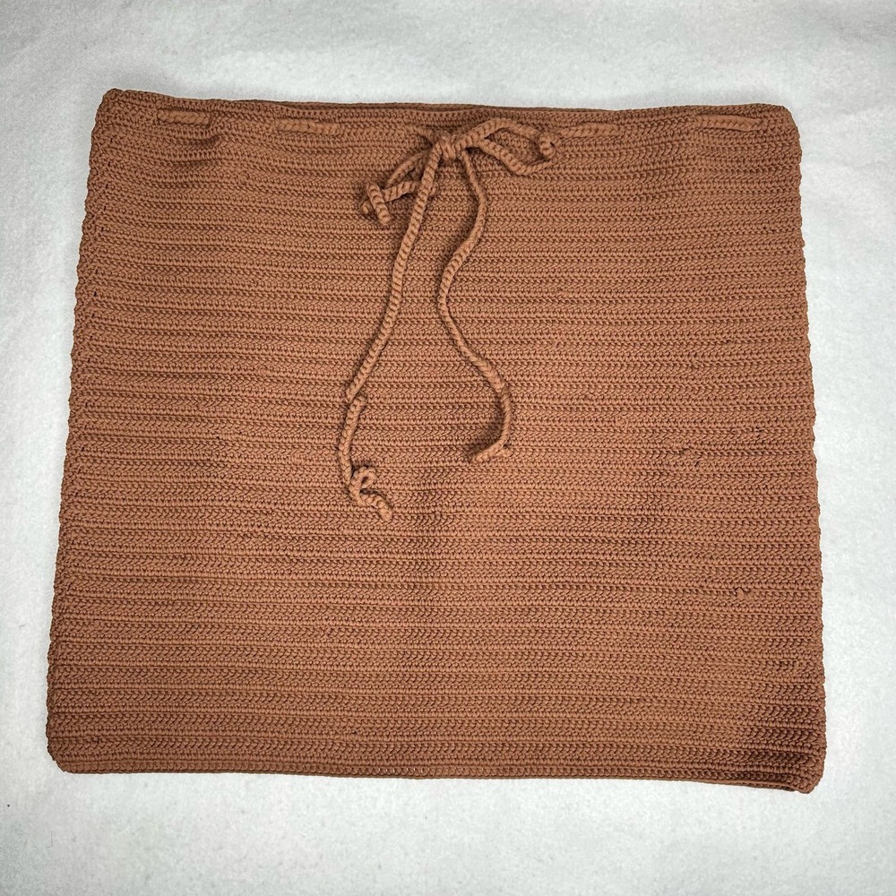 SKIMS Crochet Swim Mini Skirt in Jasper Size 4X NWT Orig $148 - Picture 2 of 7